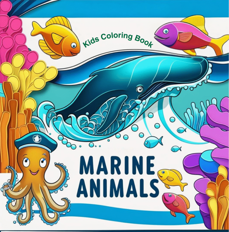 Marine Animals_Coloring book