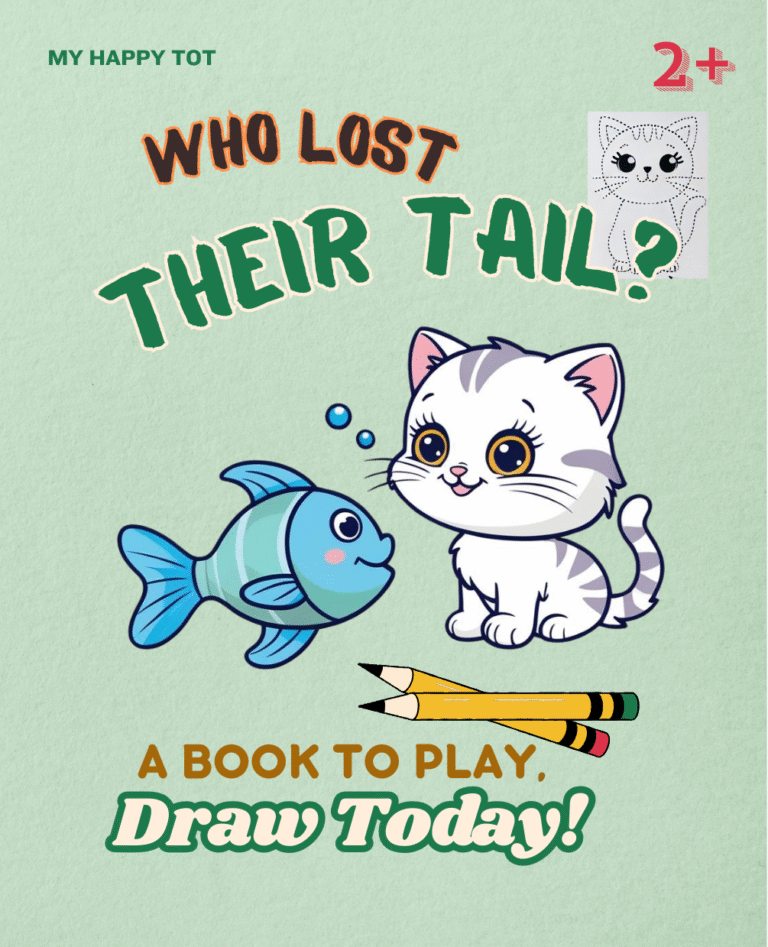 Who lost their tail? - book for toddlers